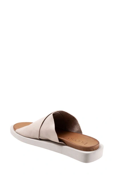 Shop Bueno Jesse Slide Sandal In Light Grey
