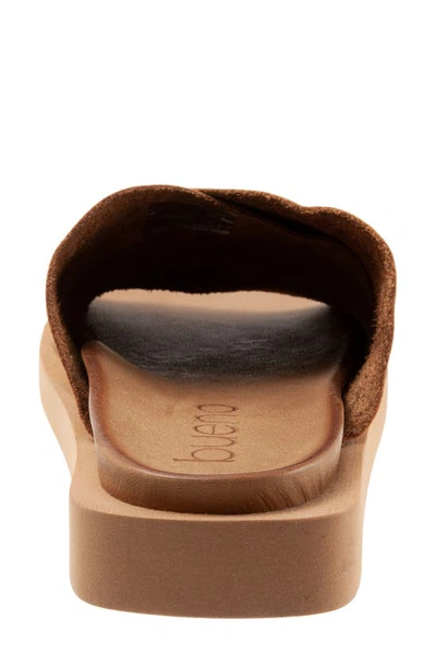 Shop Bueno Jesse Slide Sandal In Brown