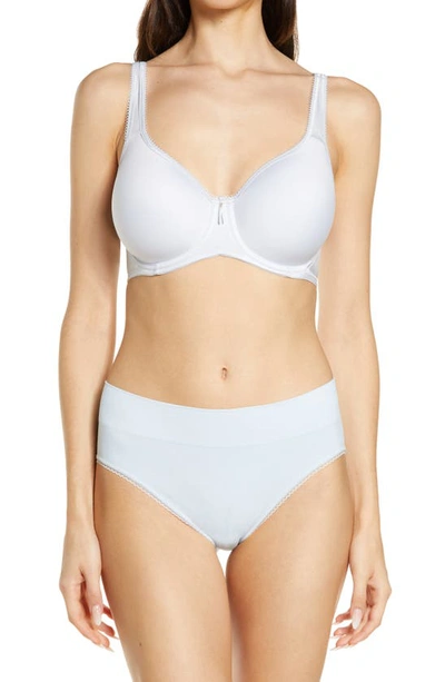 Shop Wacoal Basic Beauty Spacer Underwire T-shirt Bra In Arctic Ice