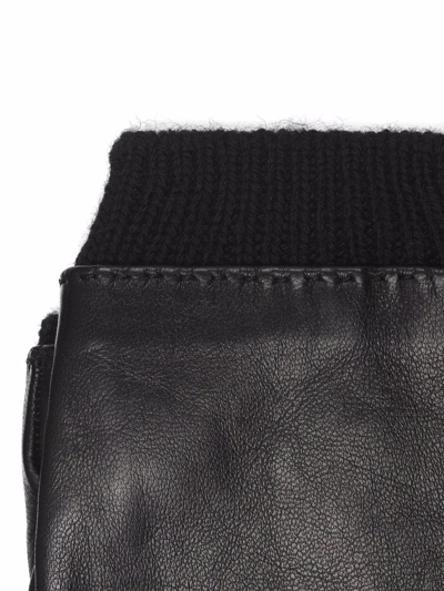 Shop Gucci Horsebit-detail Fingerless Gloves In Black