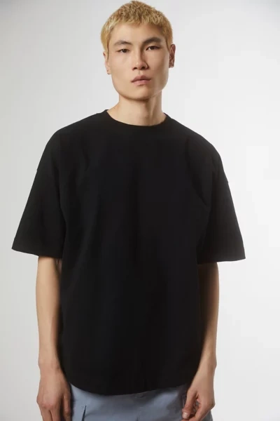 Shop Standard Cloth Shortstop Heavyweight Cotton Tee In Black, Men's At Urban Outfitters