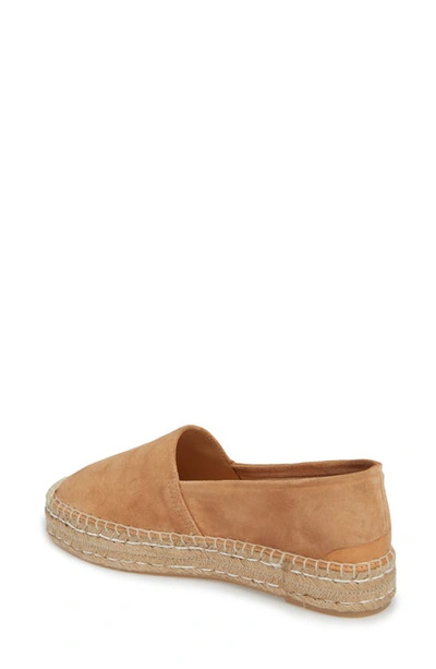 Shop Patricia Green Abigail Espadrille Slip-on In Camel Leather
