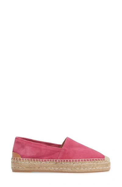 Patricia Green Abigail Espadrille Slip-on In Hot Pink Suede