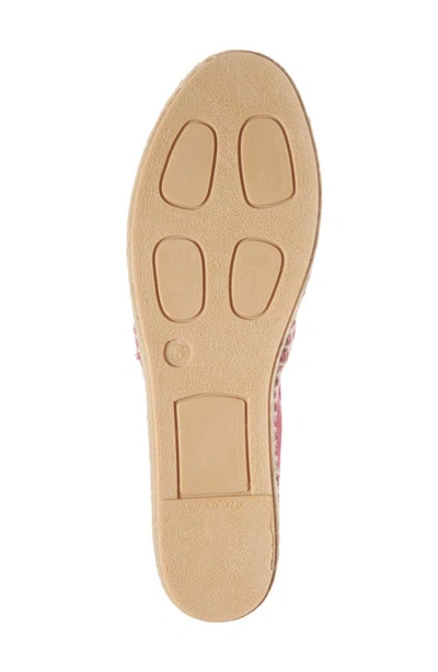 Patricia Green Abigail Espadrille Slip-on In Hot Pink Suede