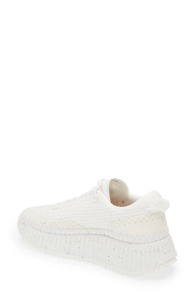 Shop Chloé Nama Platform Sneaker In White