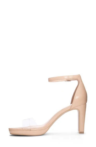 Shop Chinese Laundry Tinie Ankle Strap Sandal In Clear
