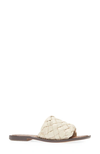 Shop Sam Edelman Griffin Slide Sandal In Modern Ivory