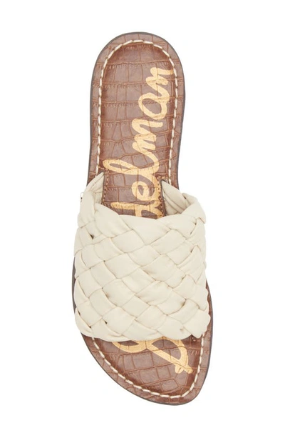 Shop Sam Edelman Griffin Slide Sandal In Modern Ivory