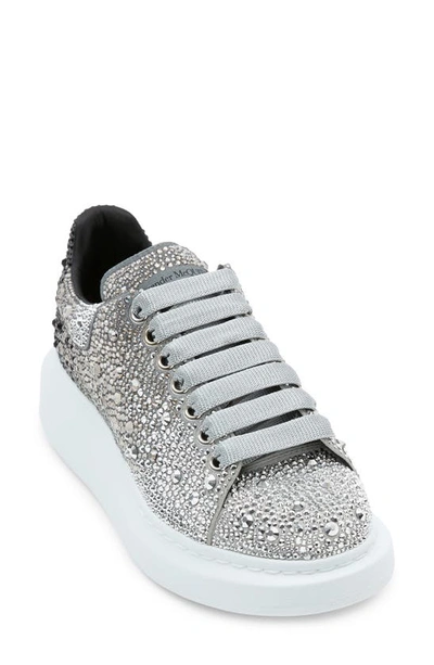 Alexander McQueen Oversized crystal-embellished Sneakers - Farfetch