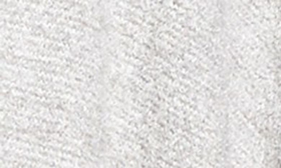 Barefoot Dreams Open Front Wrap In Pewter/ Pearl Heather