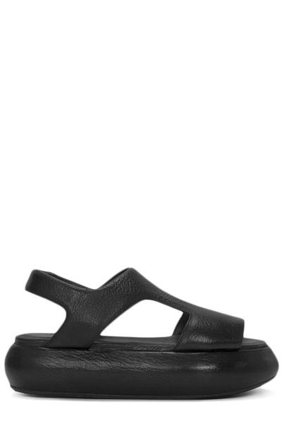 Shop Marsèll Ciambellona Platform Sandals In Black