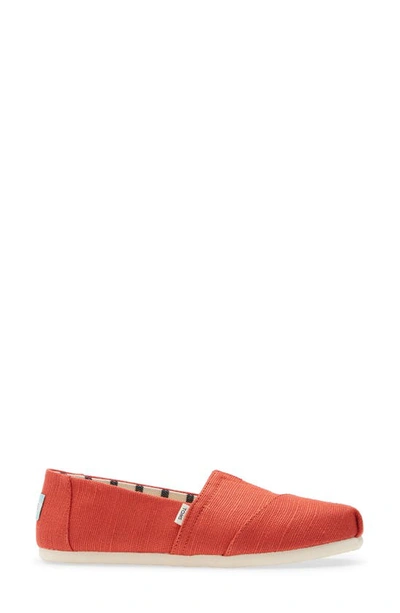 Shop Toms Alpargata Slip-on In Red