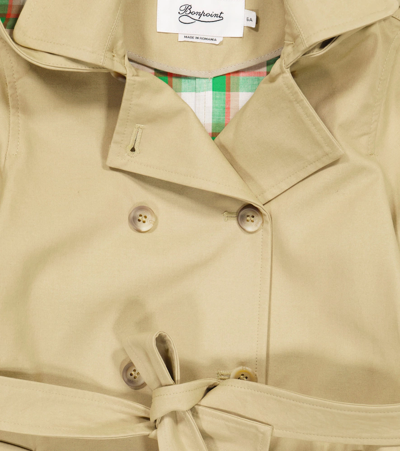 Bonpoint Aida Cotton Trench Coat In String