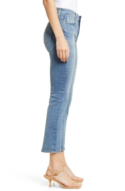 Shop Ag Mari High Waist Slim Crop Jeans In 19 Years Skywalk
