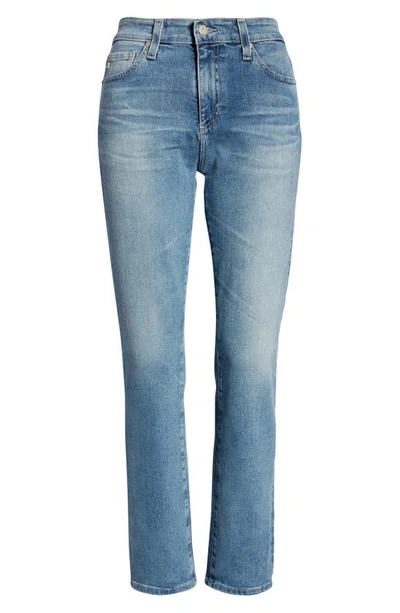 Shop Ag Mari High Waist Slim Crop Jeans In 19 Years Skywalk