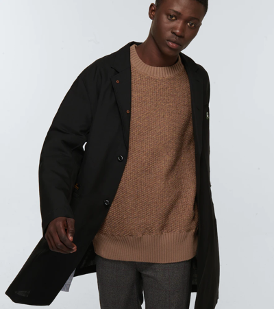 Shop Undercover Crewneck Sweater In Camel