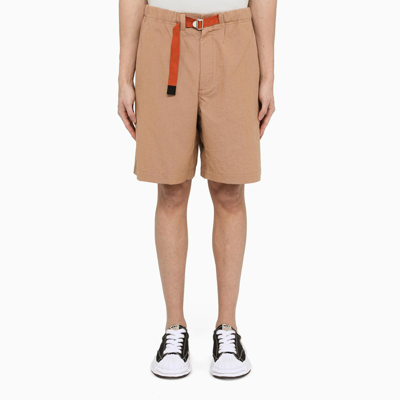 Shop Kenzo | Brown Belted Shorts