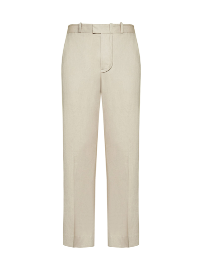 Shop Jacquemus Pants In Beige