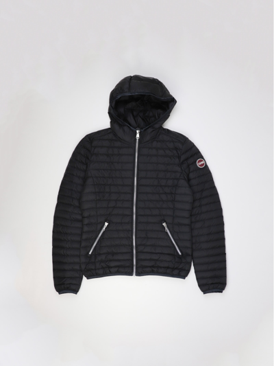 Colmar Nylon Down Jacket In Nero