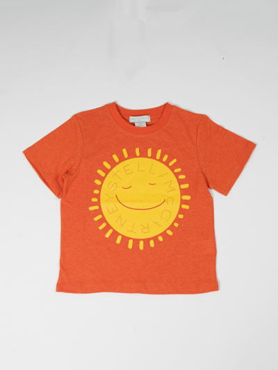 Shop Stella Mccartney T-shirt T-shirt In Arancione