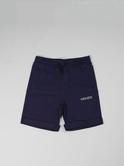 Shop Kenzo Shorts Shorts In Blu