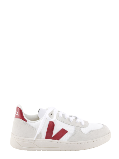 Shop Veja V10 Sneakers In White