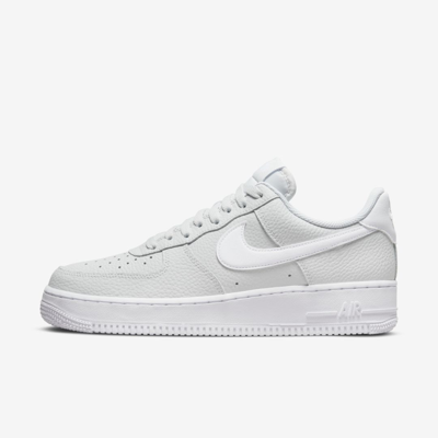 Shop Nike Men's Air Force 1 '07 Shoes In Grey