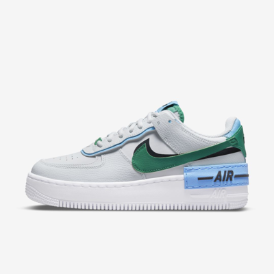 Shop Nike Women's Air Force 1 Shadow Shoes In Grey