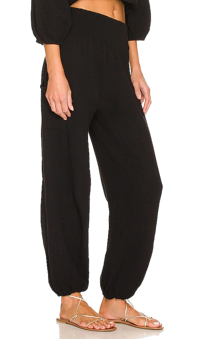 Bobi Relaxed Pant In Black