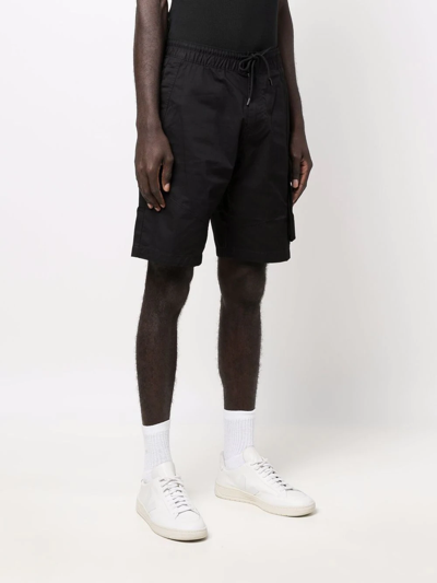 Shop Calvin Klein Jeans Est.1978 Drawstring-waist Cargo Shorts In Black