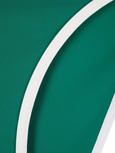 Eres Two-tone Bikini Bottoms In Green