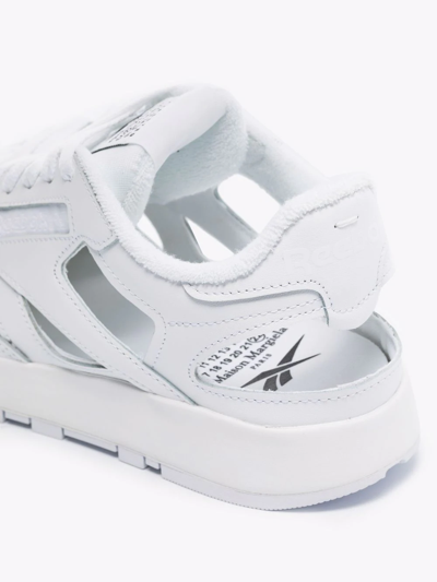 Shop Maison Margiela X Reebok Classic Dq Low-top Sneakers In White