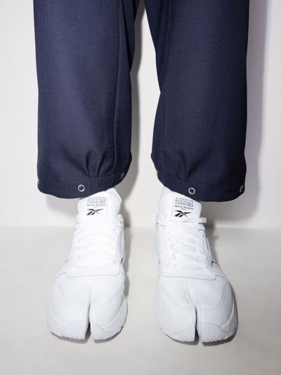 Shop Maison Margiela X Reebok Classic Dq Low-top Sneakers In White