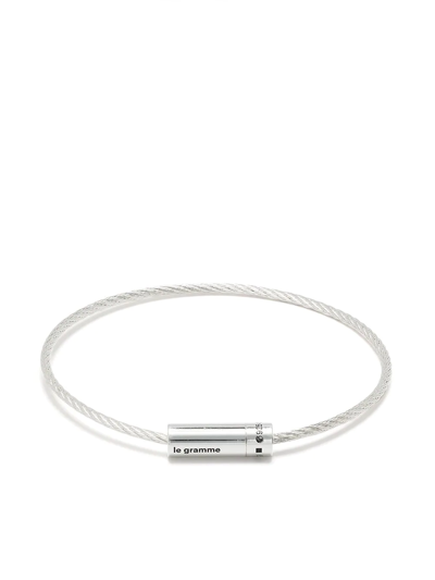Shop Le Gramme 7g Polished Sterling Silver Cable Bracelet