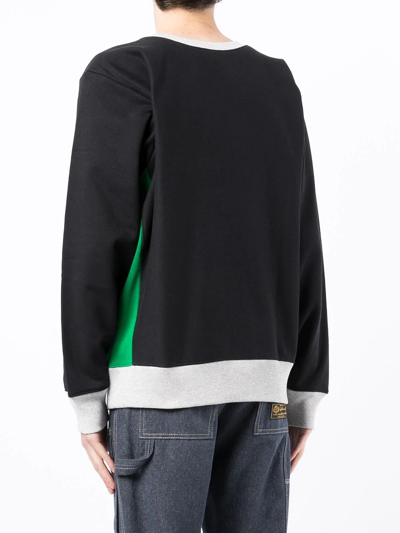 Shop Denim Tears X Champion Logo-print Sweatshirt In Black