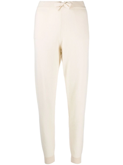 Shop Paula Drawstring Cashmere Leggings In Neutrals