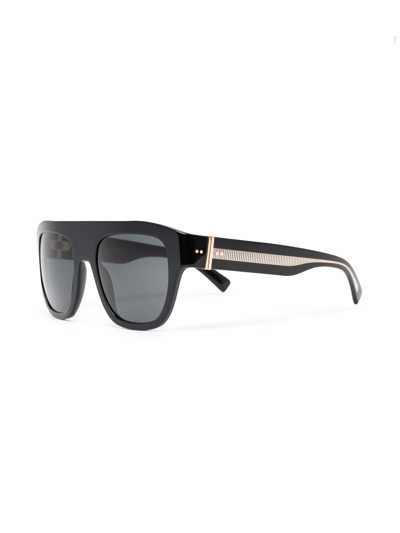 Dolce & Gabbana Oversized Square-frame Sunglasses In Black
