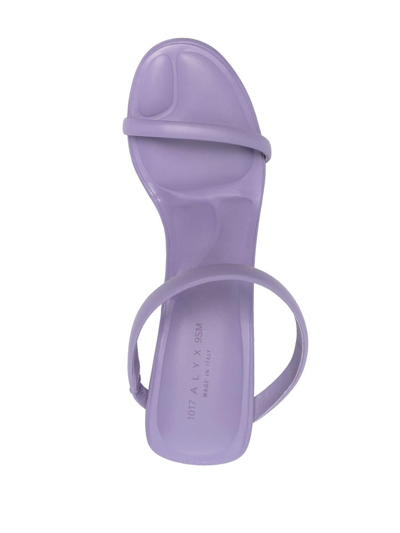 Shop Alyx Strap-detail Sandals In Purple