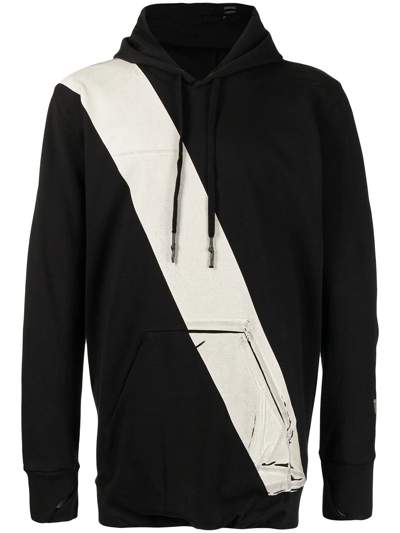 Shop 11 By Boris Bidjan Saberi Thumb Slots Hoodie In Black