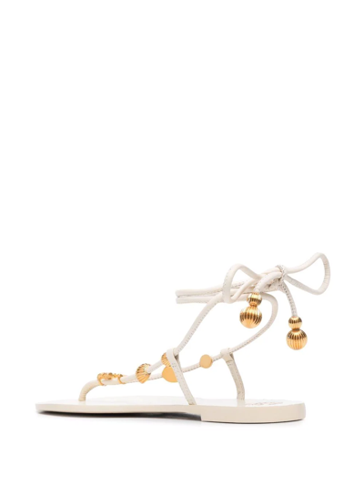 Capri Flat Lace-Up Sandal: Women's Shoes, Sandals