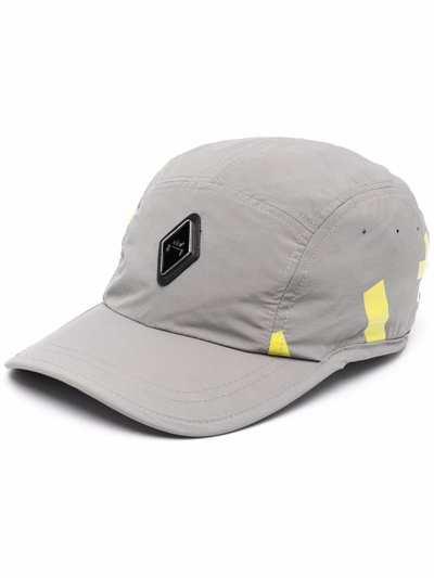 Shop A-cold-wall* Logo-patch Baseball Cap In Grey