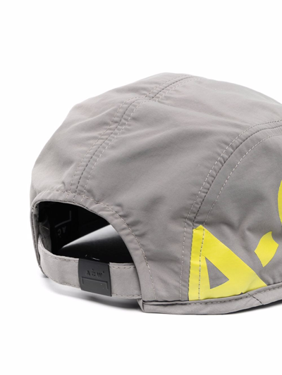 Shop A-cold-wall* Logo-patch Baseball Cap In Grey