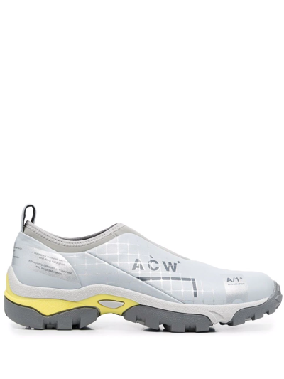 Shop A-cold-wall* Nc.1 Dirt Moc Sneakers In Grey