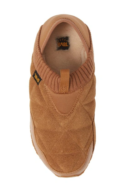 Shop Teva Ember Suede Convertible Slip-on Sneaker In Pecan Suede