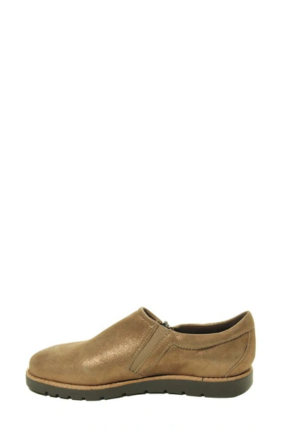 Shop Vaneli Jenda Slip-on In Bronze Suede