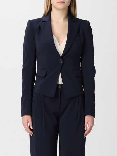 Patrizia Pepe Blazer  Woman Color Blue In Blue