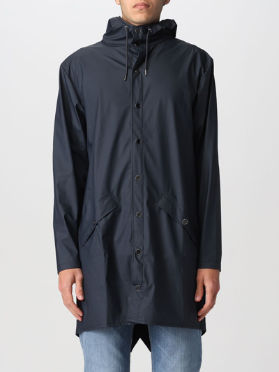 Shop Rains Jacket  Men Color Navy