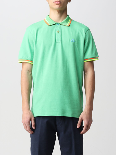 Shop Peuterey Polo Shirt  Men In Green