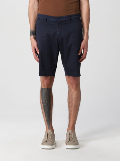 Shop Fay Short  Men Color Denim