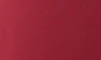 Cache Coeur Bloom One-shoulder One-piece Maternity Swimsuit In Burgundy